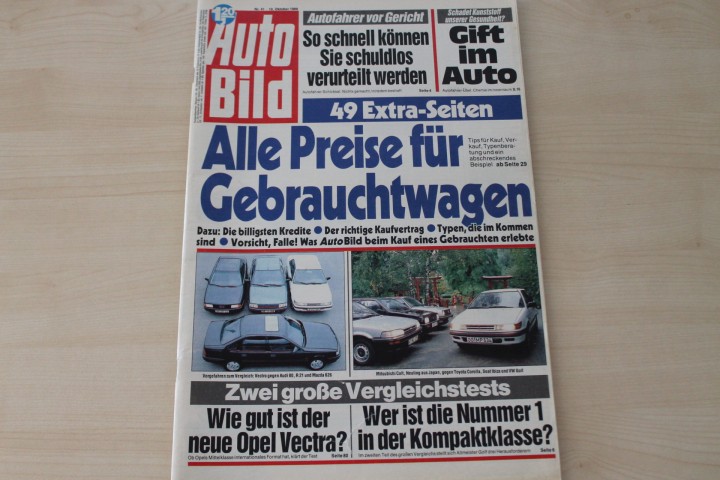 Deckblatt Auto Bild (41/1988)